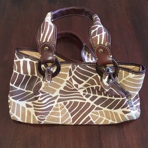 Brown and Tan Purse.